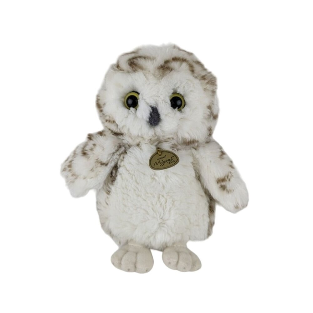 Miyoni Tots‎ Snowy Owl by Aurora Plush 9 Inch Stuffed Animal Toy